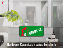Tablet Screenshot of fergres.com